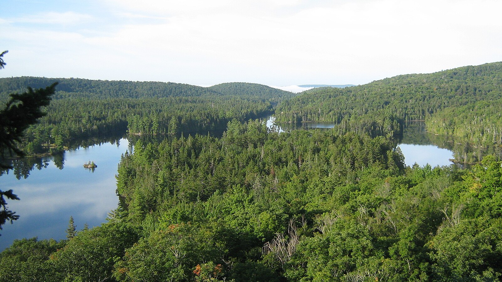 Lac des Îles à Grandes-Piles, en Mauricie
